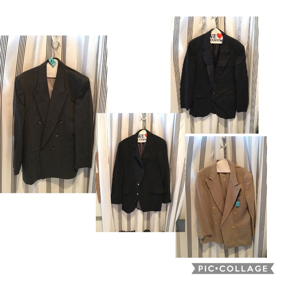 25 pc Suit Jacket Lot